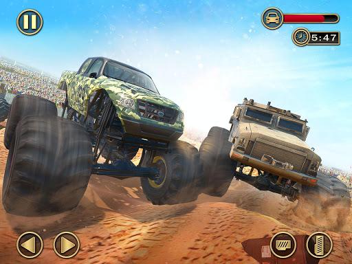 Fearless US Monster Truck Game - عکس بازی موبایلی اندروید