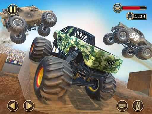 Fearless US Monster Truck Game - عکس بازی موبایلی اندروید