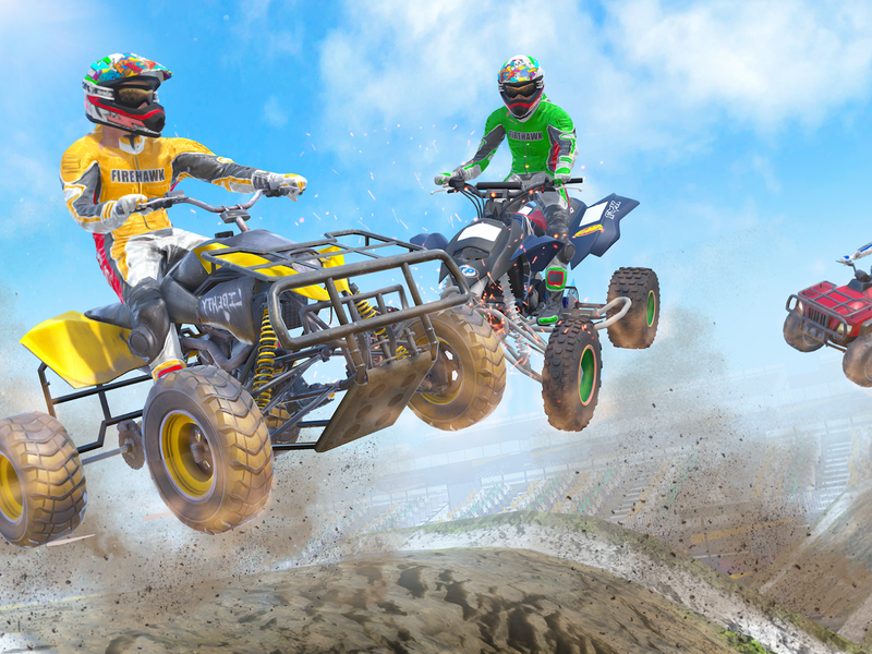 ATV Quad Bike Derby Games ۳D - عکس بازی موبایلی اندروید