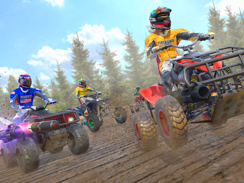 ATV Quad Bike Derby Games ۳D - عکس بازی موبایلی اندروید