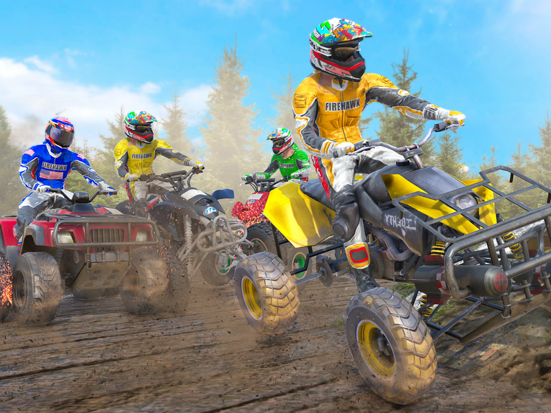 ATV Quad Bike Derby Games ۳D - عکس بازی موبایلی اندروید