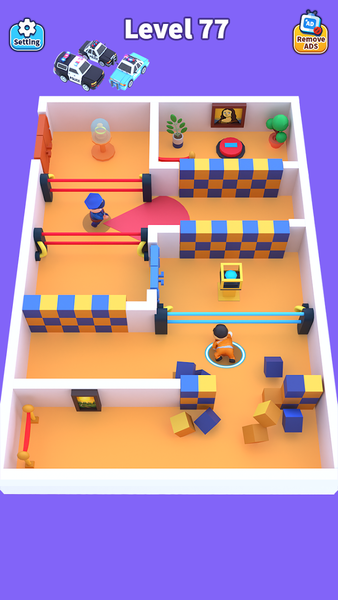 Prison Escape : Sneak & Run - عکس بازی موبایلی اندروید