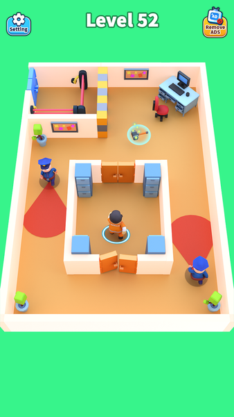 Prison Escape : Sneak & Run - عکس بازی موبایلی اندروید