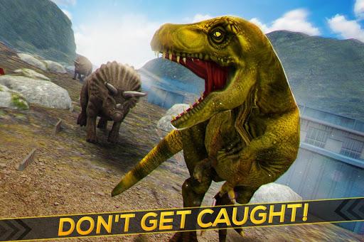 Jurassic Run Attack: Dino Era - عکس بازی موبایلی اندروید