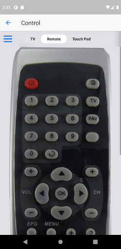 Remote Control For Hathway - Image screenshot of android app