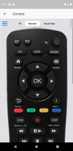 Remote Control For Movistar - Image screenshot of android app