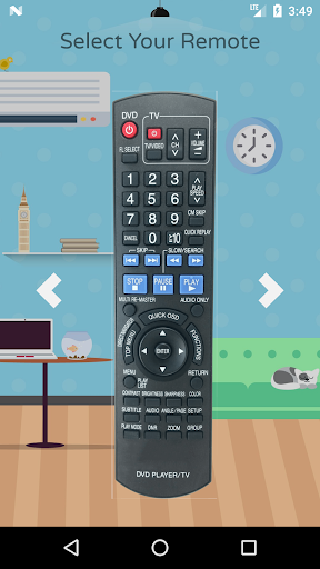 Remote Control For Panasonic - Image screenshot of android app