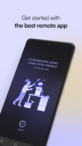 TV Remote Control For Samsung - Image screenshot of android app