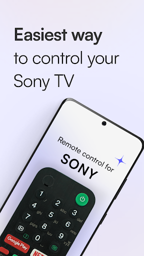 TV Remote control for Sony TV - Image screenshot of android app