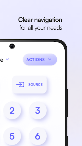 TV Remote control for Sony TV - Image screenshot of android app