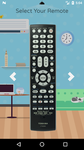 Toshiba tv deals remote app