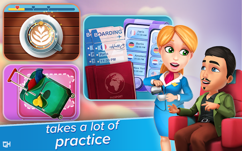 Amber's Airline - High Hopes - Gameplay image of android game