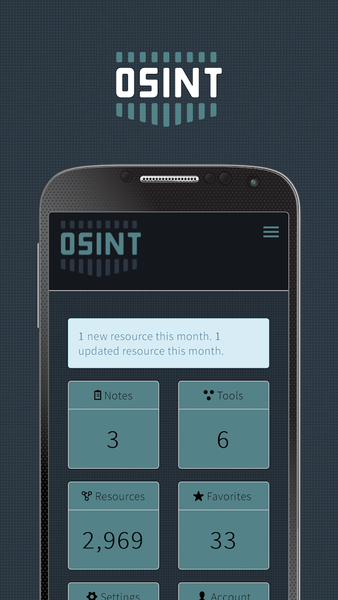 OSINT-D - Image screenshot of android app