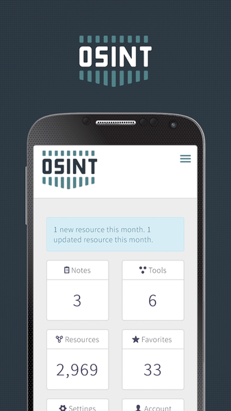 OSINT-D - Image screenshot of android app