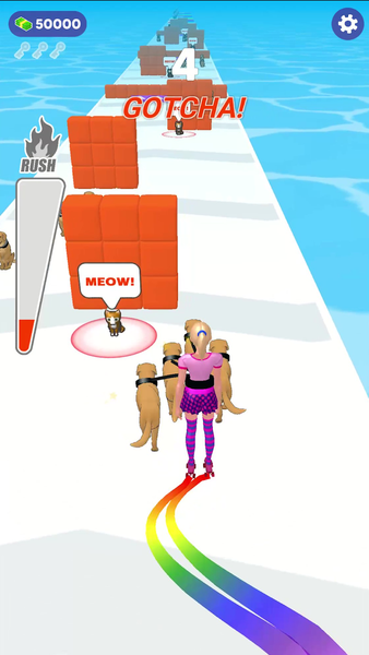 Dog Whisperer: Fun Walker Game - Gameplay image of android game