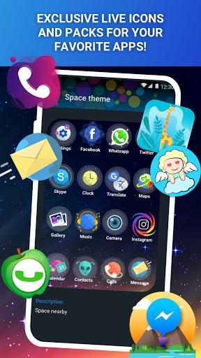 Launcher Live Icons for Android - عکس برنامه موبایلی اندروید
