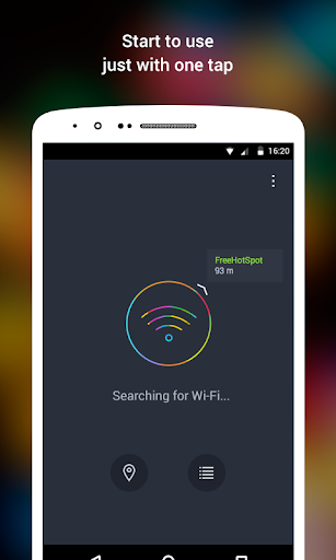 WiFi: passwords, hotspots - Image screenshot of android app