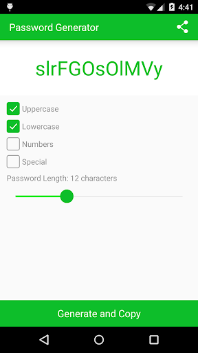 osmino:WiFi Password Generator - Image screenshot of android app