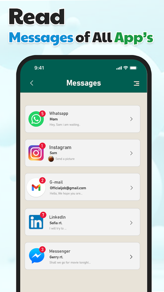 EZ Recover Deleted Messages - Image screenshot of android app