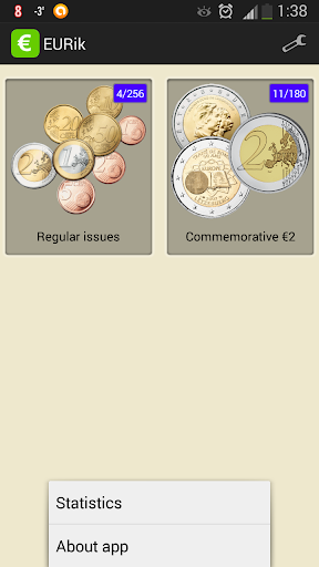 EURik: Euro coins - عکس برنامه موبایلی اندروید