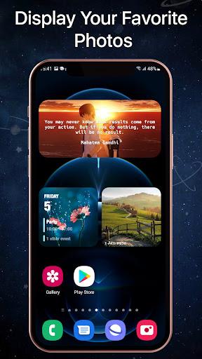 Widget iOS ۱۵ - iWidget - عکس برنامه موبایلی اندروید