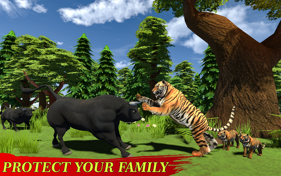 Tiger Family: Ultimate Survive - عکس بازی موبایلی اندروید