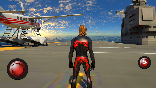 Flying rope hero _Flash Lightning Superhero ۲۰۱۹ - عکس برنامه موبایلی اندروید