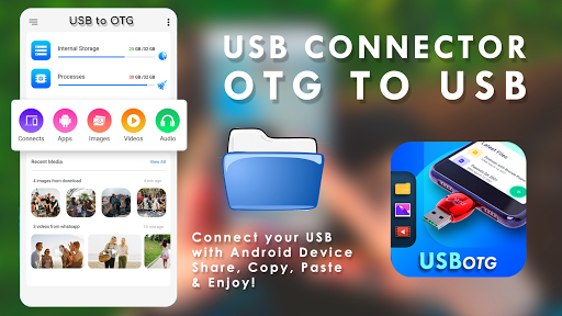 OTG USB File Explorer - File Manager 2020 - عکس برنامه موبایلی اندروید