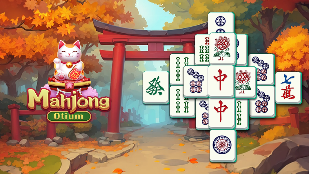 Otium Mahjong: Wafū Tile Match - عکس بازی موبایلی اندروید