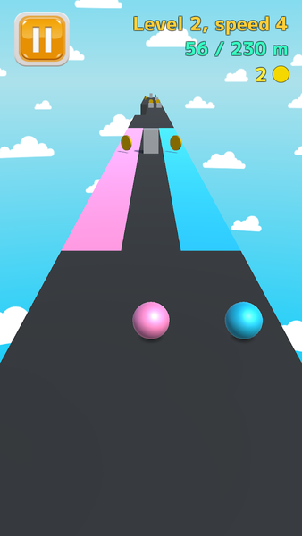 Balls Run - عکس بازی موبایلی اندروید