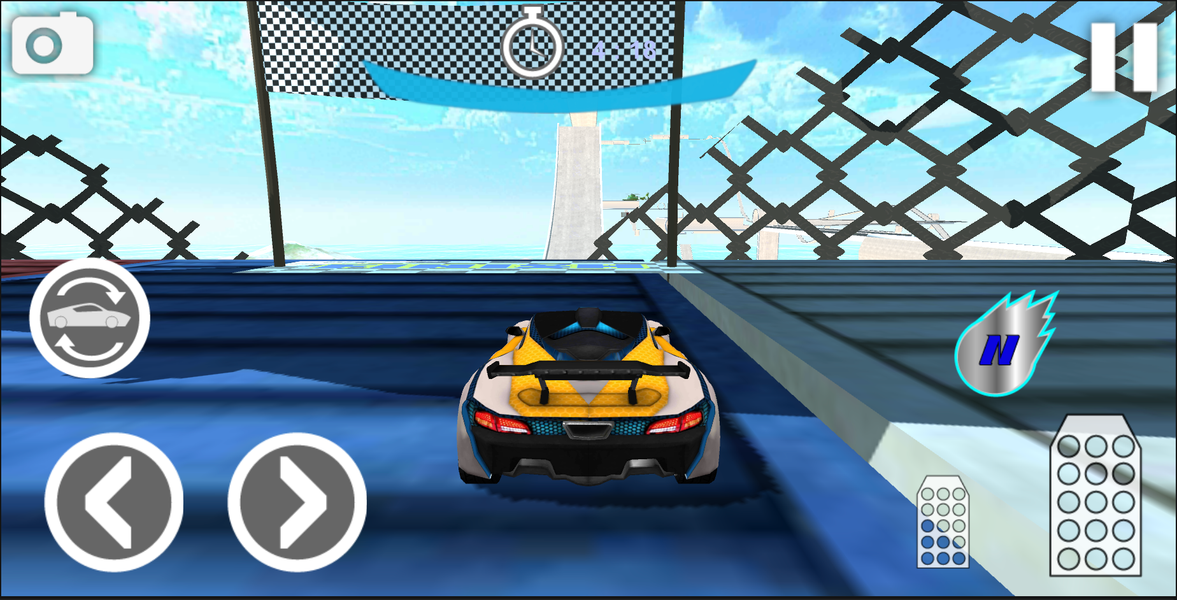 fast car games 3d car racing - Gameplay image of android game