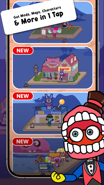 Mods : Characters & Houses - Gameplay image of android game