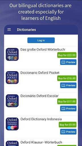 Oxford Learner’s Dictionaries - Image screenshot of android app