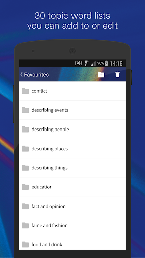 Oxford Learner’s Thesaurus - Image screenshot of android app