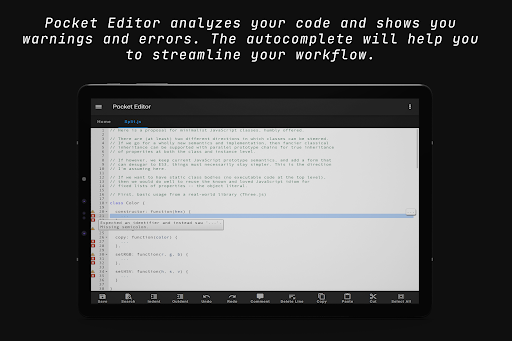 Pocket Editor - عکس برنامه موبایلی اندروید