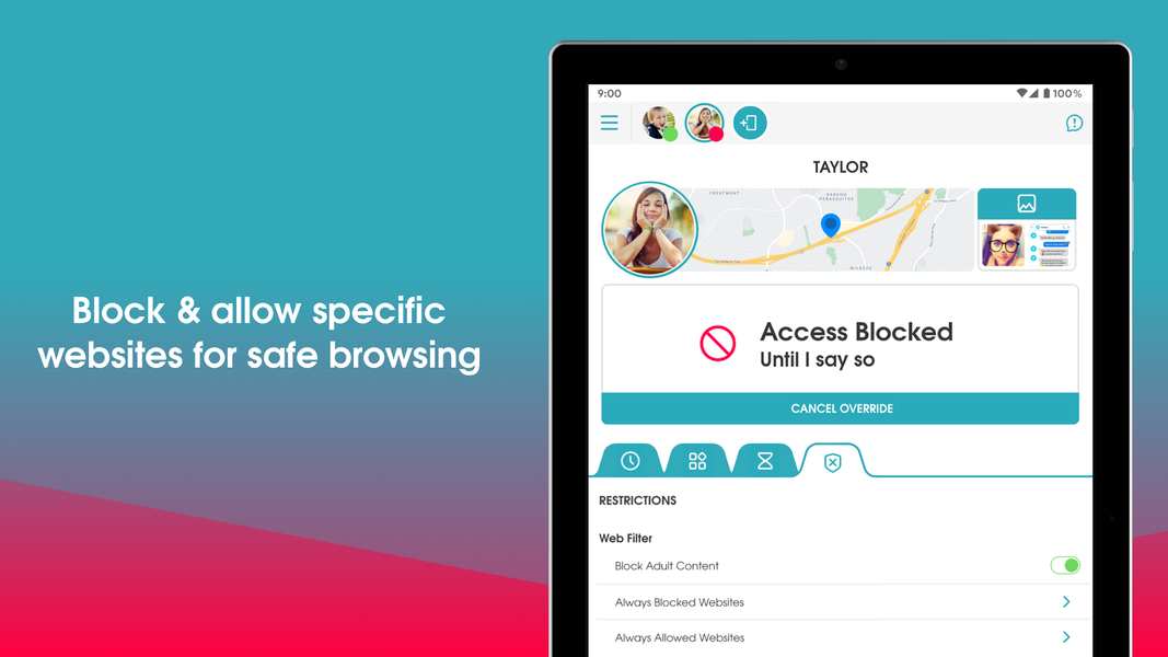 OurPact – Parental Control App - عکس برنامه موبایلی اندروید