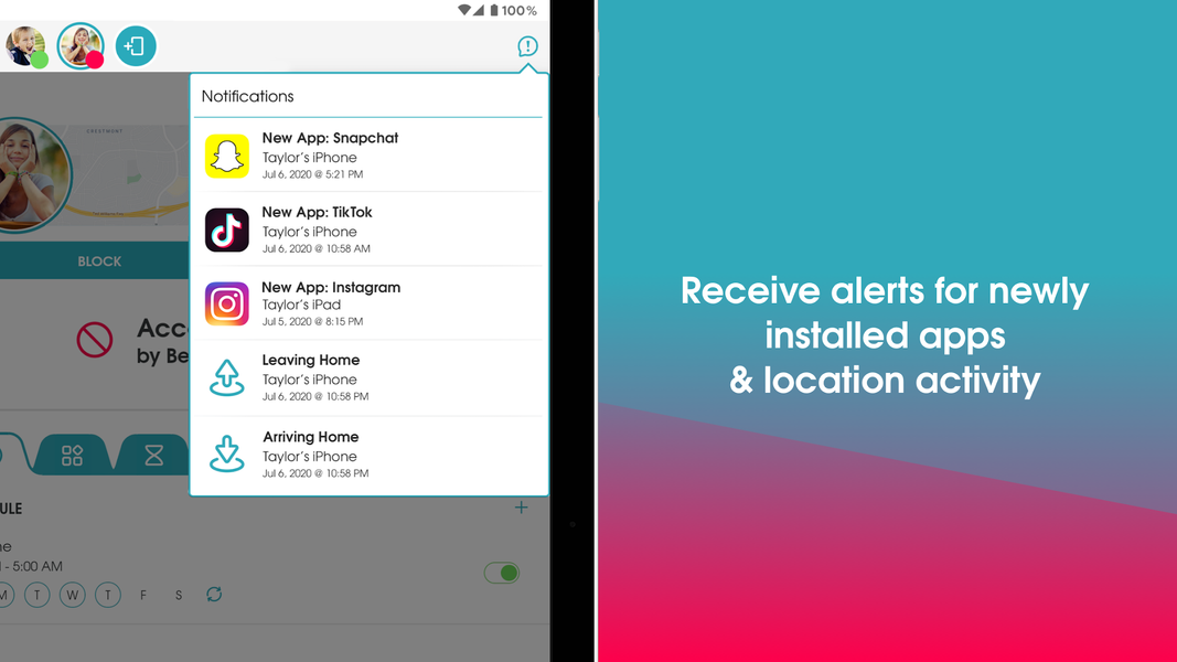 OurPact – Parental Control App - عکس برنامه موبایلی اندروید