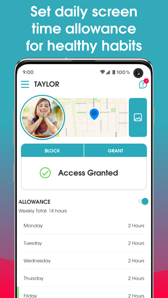 OurPact – Parental Control App - عکس برنامه موبایلی اندروید