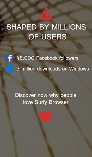 Surfy Browser: text-to-speech - عکس برنامه موبایلی اندروید
