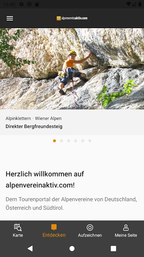 alpenvereinaktiv - عکس برنامه موبایلی اندروید