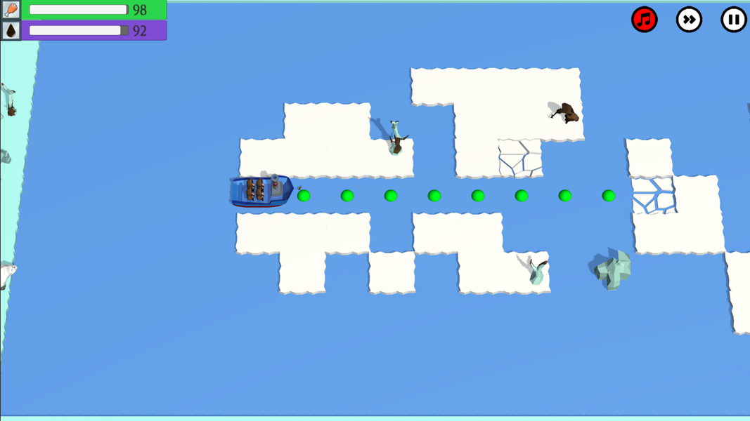 Icebreaker - Gameplay image of android game