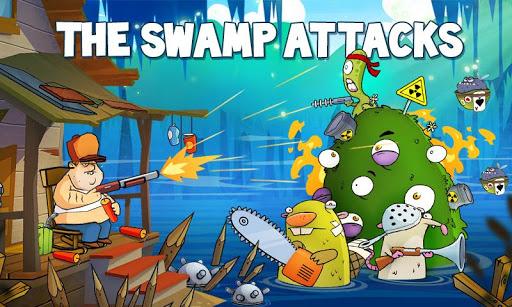 Swamp Attack - Gameplay image of android game