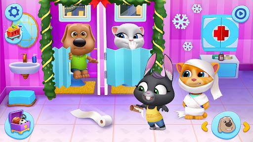 My Talking Tom Friends – دوستان تام سخنگو - Gameplay image of android game