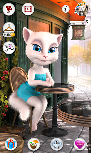 Talking Angela - عکس برنامه موبایلی اندروید