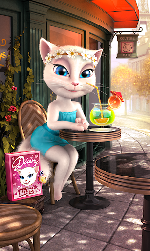 Talking Angela - عکس برنامه موبایلی اندروید