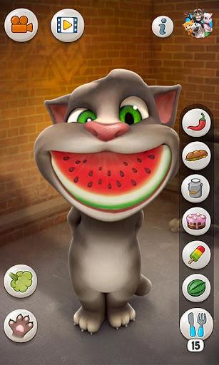 Talking Tom Cat - Gameplay image of android game