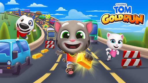 Talking Tom Gold Run - تام سخنگو و دزدان طلا - عکس بازی موبایلی اندروید