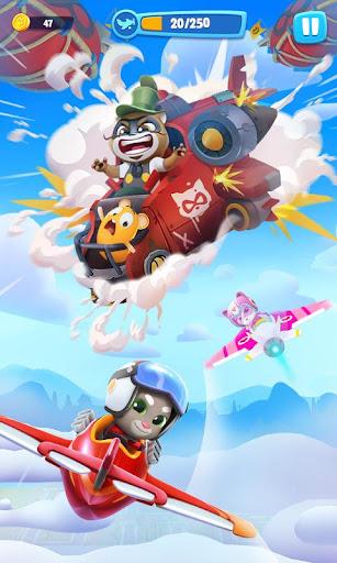 Talking Tom Sky Run: The Fun New Flying Game - Gameplay image of android game
