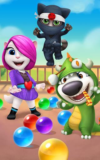Talking Tom Bubble Shooter - تام سخنگو، تیرانداز حباب - عکس بازی موبایلی اندروید