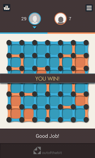 Dots and Boxes - Classic Strat - Gameplay image of android game